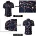 MANTORS Men's Floral Hawaiian Outfits 2-Piece Set - Short Sleeve Shirt and Shorts - X-Large - Buy Online on GoSupps.com