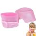 Sun Protection Brush For Sun Protection Brush Applicator Sunscreen Applicator with Lid Precise Control Soft Fiber Bristles Portable Cosmetic Brushes in Pink