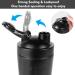 Joligaea Stainless Steel Protein Shaker 750ml - Fitness Shaker with Scale for Protein Diet & Sports | Black - Buy Online on GoSupps.com
