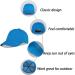 LANGZHEN Kids 100% Cotton Baseball Cap Hat | Adjustable Sun Hat for Boys and Girls 2-4 Years | Yellow+Blue - Buy Online on GoSupps.com