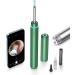 BEBIRD M9 Ear Wax Removal Tool with Ear Camera and 6 LED Lights 1080P Ear Scope Ear Cleaner for Adults and Kids Ear Pick with 6 Reusable Replacement Soft Ear Scoops for Earwax Removal Green