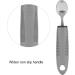 Adaptive Utensils for Tremors & Arthritis - Stainless Steel Cutlery Set for Easier Dining - Buy Online on GoSupps.com