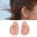 Silicone Ear Model - Medium Skin Color for Earrings Display and Piercing Practice - Buy Online on GoSupps.com