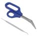 Long Handled Toenail Handle Scissors Nail Scissors with Nails File Pedicure Tools Accessories Set for The Elderly