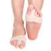 jiahao toe separator big foot spacer forefoot metatarsal cushion for ball of foot pads rapid pain relief for women & men