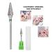 Nail Drill Tool Bits for Acrylic Nails Tungsten Steel Nail Art Manicure Drill Bits Carbide Nail Drill Bits Electric Pedicure Manicure Grinding Head Nail Art Tools for Home Salon Green label - Buy Online on GoSupps.com