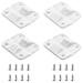 Cooler Hinges Replacement for Coleman Camping Cooler Accessories 5226 5227B 5240 5241 5241A 5245 5286 6270 6273, Ice Chest Plastic Hinges- 4 Pack
