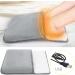 Anggrek USB Foot Warmers - Plush Heating Pillows for Home & Office - 50-60 Heated Foot Wrap (30x29 cm Gray) - Buy Online on GoSupps.com