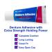 CareAll Denture Adhesive 0.85 oz | Zinc Free Maximum Hold | Bulk Pack of 6 | Natural Ingredients | Travel Size - Buy Online on GoSupps.com