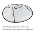 Buy Waterproof Hairdressing Cape for Adults - White Salon Hair Cutting Cape | International Shipping Available - Buy Online on GoSupps.com