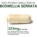 Nutridom Boswellia Serrata Extract Capsules 333mg Standardized to Contain 40% Boswellic acids Non-GMO Vegan Gluten-free Soy-free and Dairy-free (90 Veggie Capsules) - Buy Online on GoSupps.com