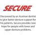 Secure Waterproof Denture Adhesive - Zinc Free - Strong Hold - 1.4 oz - Buy Online on GoSupps.com