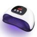LKE LED UV Lamps for Gel Nails UV Nail Lamp/Light Professional Faster UV Nail Dryer with 3 Timers Automatic Sensor Portable Nail Art Light for Curing Gel Nail Polish