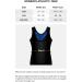 Sweat Shaper Women's Premium Sauna Vest Tank Top - Large-X-Large Black - Buy Online on GoSupps.com