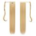Buy Fish Long Smooth Ponytail Hair Extension - 60cm Synthetic Braid for Women & Girls - Strawberry Blonde Bleach Blonde 27/613# - International Shipping Available - Buy Online on GoSupps.com