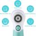 TOUCHBeauty Face Cleansing Brush with 3 Spin Brushes - Gentle, Deep Cleansing and Exfoliating with Case - Buy Online on GoSupps.com
