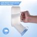 AWOKEN Reusable Men's Urinal - 30oz 800ML Wide Base, Spill Proof, Portable Travel Pee Bottle - White and Blue - Buy Online on GoSupps.com
