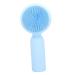 Ipetboom Silicone Face Brush Face Washing Brush Facial Exfoliator Scrubber Hand Scrubber Silicone Facial Scrubber Exfoliating Brush Exfoliate for Face Scrubber Manual 3D Cleanser Silica Gel 11x5cm Sky-blue