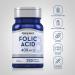 Piping Rock Folic Acid | 400mcg | 250 Vegetarian Tablets | Non-GMO Gluten Free Supplement - Buy Online on GoSupps.com