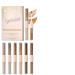 Fard Paupi res Liquide - 6 Pi ces Double Extr mit Tenue Longue Imperm able - Maquillage Fard Paupi res Matte Et Paillet | Pour Femmes Filles D butants Quotidien Voyage Rencontres
