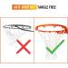 PaceArm Heavy Duty Basketball Net Replacement - All Weather Anti Whip - Indoor & Outdoor Use - 12 Loops - White (1-Pack) - Buy Online on GoSupps.com