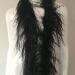Shekyeon 2 Yard Ostrich Feather Boa - Black Costume Decoration Craft - Buy Online on GoSupps.com