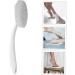 minkissy Tool Foot Pumice for Dead Skin Foot File Long Handle Pumice Stone Foot Scrubber Pumice Stone for Hands Pumice Stone for Body Pumice Stone for Feet Plastic White Manual Remover - Buy Online on GoSupps.com