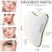 Stainless Steel Gua Sha Facial Massage Tool with Travel Pouch by FUANKANG - Buy Online on GoSupps.com