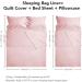 PINE&ZEBRA Lightweight Sleeping Bag Liner for Travel and Camping | Compact & Portable Hotel Sheet for Single/Double Adults | Pink | 47 x 87 - Buy Online on GoSupps.com