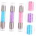 FOMIYES 3pcs Double Head Nail Template Nail Silicone Stamper Jelly Stamper for Nails Nail Jelly Stamper Manicure Supplies Rubber Nail Stamper Manicure Stamp Manicure Pen Nail Stamper Kit - Buy Online on GoSupps.com