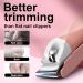 Jenney Slanted Edge Nail Clippers with Catcher - Professional Stainless Steel Fingernail and Toenail Cutters for Men and Women - Buy Online on GoSupps.com
