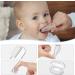 Haakaa Training Toothbrush Set - Soft Silicone Oral Care Kit for Baby, Infants, Toddlers & Kids - Blush - Buy Online on GoSupps.com