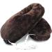 USB Electric Heating Slippers - Brown Plush Foot Warmers for Winter | Cozy Household Heating Shoes - Buy Online on GoSupps.com