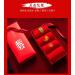 Chinese New Year Men's Red Embroidered Sports & Zodiac Socks - 4 Pairs - Spring Festival Gift - Size 39-44 Red-6 - Buy Online on GoSupps.com