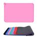 Toplory bowl pad dog cats waterproof and non -slip silicone feeding underlay for food bowls water bowl feed mat 53x37cm pink