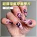 24Pcs/Set Press On Nails European and American Style Mid Length Nail Art False Nails Acrylic Fake Nails Full Cover Nails Tips Artificial Finger Manicure Press on nails for Women and Girls - Buy Online on GoSupps.com