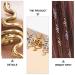 Buy Solustre Metal Dreadlocks Rings - Vintage Hair Tubes & Mushrooms | 9-Piece Set for DIY & Barber Salon - Buy Online on GoSupps.com