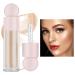 Highlighter Liquide Hydratant Brighten Illuminateur de Teint Longue Dur e Smooth Shimmer Illuminateur Liquide Naturel Facile Utiliser Highlighter Makeup pour Visage Corps Pommettes Glow #2 Lumi re des toiles 7.5 ml (Lot de 1)