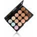 ArRord Pro 15 Colors Face Contour Cream Makeup Concealer Palette + Foundation Powder Brush Kit - Buy Online on GoSupps.com