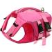 Asenku Dogs Wowers - Adjustable Ripstop Dog Life Jacket for Small & Large Dogs | Reflective Handle for Boating Swimming & Surfing - Pink - Buy Online on GoSupps.com