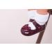 Early Days Baypods Burgundy Baby Shoes | Soft Soled Pre Walker Shoes | Made in England - Buy Online on GoSupps.com