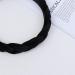 Wide Headband Fashion Suede Braid Headband Handmade Cloth Twist Hairbands for Women Girls (Black) - Buy Online on GoSupps.com