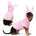 Frienperro Easter Rabbit Dog Costume, Dog Clothes for Small Dogs Girl Boy, Cotton Small Dog Hoodie, Chihuahua Clothes Pet Cat Winter Warm Sweatshirt, Teacup Yorkie Puppy Coat, Pink XXS XX-Small Rabbit