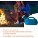 Portable Male Urinal with 2000ml Capacity - Ideal for Hospital, Incontinence, Elderly, Travel, Camping - Blue - Buy Online on GoSupps.com