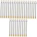 Hemoton 30 Pcs Pencil Sharpener Eyebrow Pencil Eyeshadow Pencil Eye Liner Eyebrow Makeup Pencil Gadgets 1 count (Pack of 1) Greyx3pcs