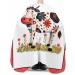 Farmhouse Cow Barber Cape - Adjustable Hair Cutting Cape for All Ages | Watercolor Autumn Floral Design | 55x63 Inch Hairdressing Accessory - Buy Online on GoSupps.com