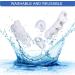 3 Pairs Gel Toe Separators Set - Washable & Reusable Toe Straightener Spacers for Crooked and Overlapping Toes - Buy Online on GoSupps.com