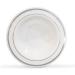 Silver Rimmed White Bowls 5oz - 50 Count - Hard Plastic - Disposable/Reusable - Dessert, Salad, Cereal, Pasta Bowls - Buy Online on GoSupps.com