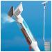 RRRYYYZZ 75'' Spray Window Squeegee for Home with 4-Section Extension Pole 4 in 1 Shower Squeegee Shower Squeegee for Tile Shower Walls with Sewage Collector and 5 Pads