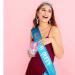 AOPRIE Birthday Crown & Queen Sash Set - Blue Tiara & Rhinestone Princess Crown for Women | Happy Birthday Accessories - Buy Online on GoSupps.com